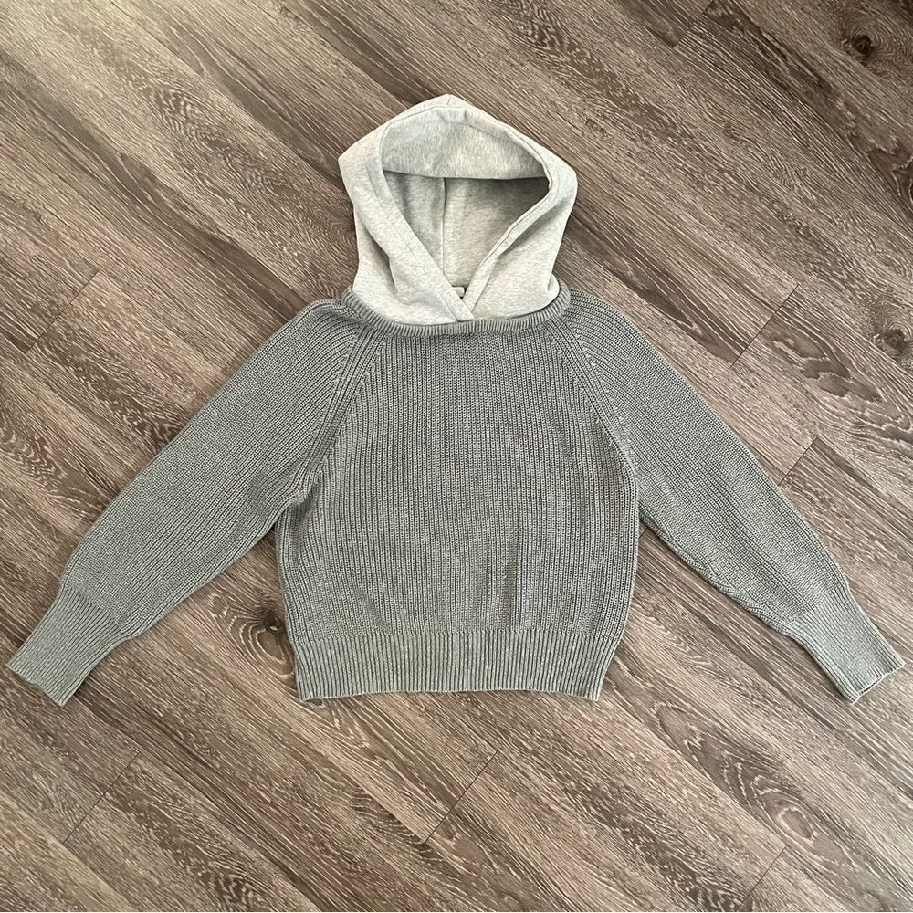 All:Row hooded sweater 